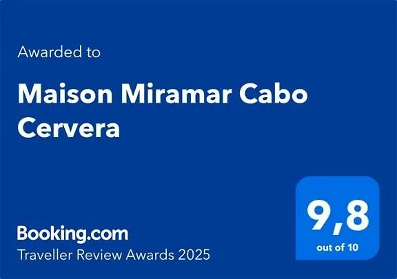 Maison Miramar Cabo Cervera 公寓 *